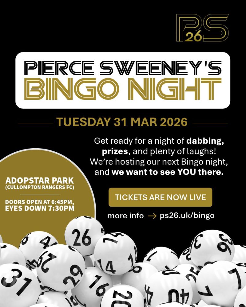 Image for the Tweet beginning: Eyes Down, Bingo Fans! 

Exeter