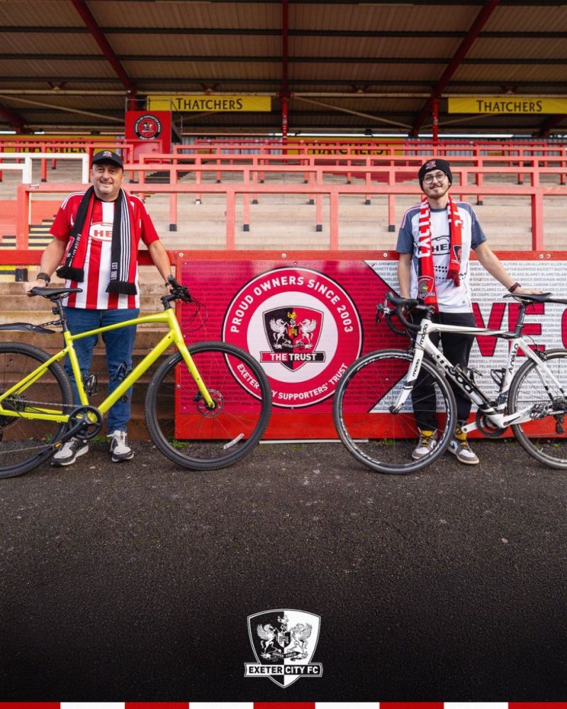 Image for the Tweet beginning: 🚴 Father-and-son duo Nigel and