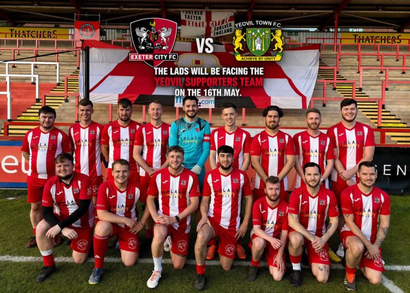 Image for the Tweet beginning: The lads take on @YTSFC1